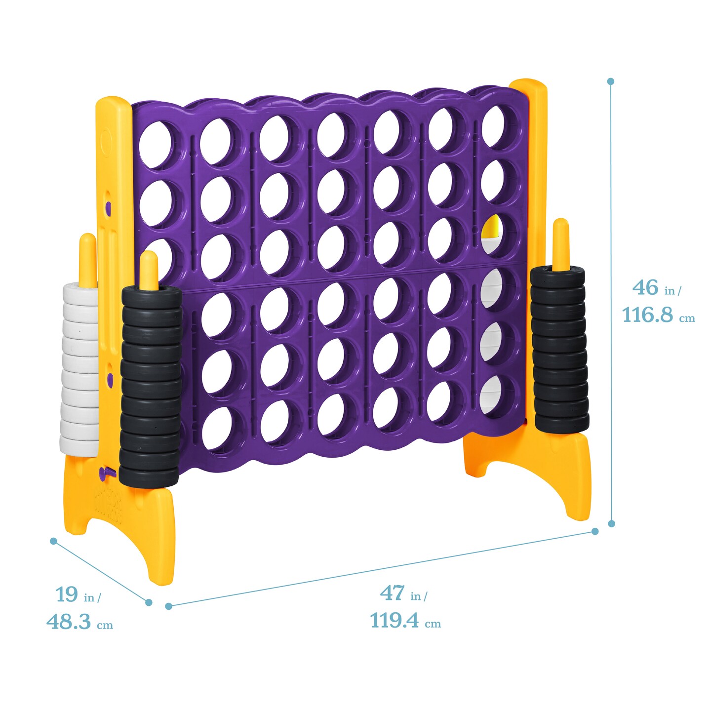 Jumbo 4-To-Score Giant Lawn Game Set