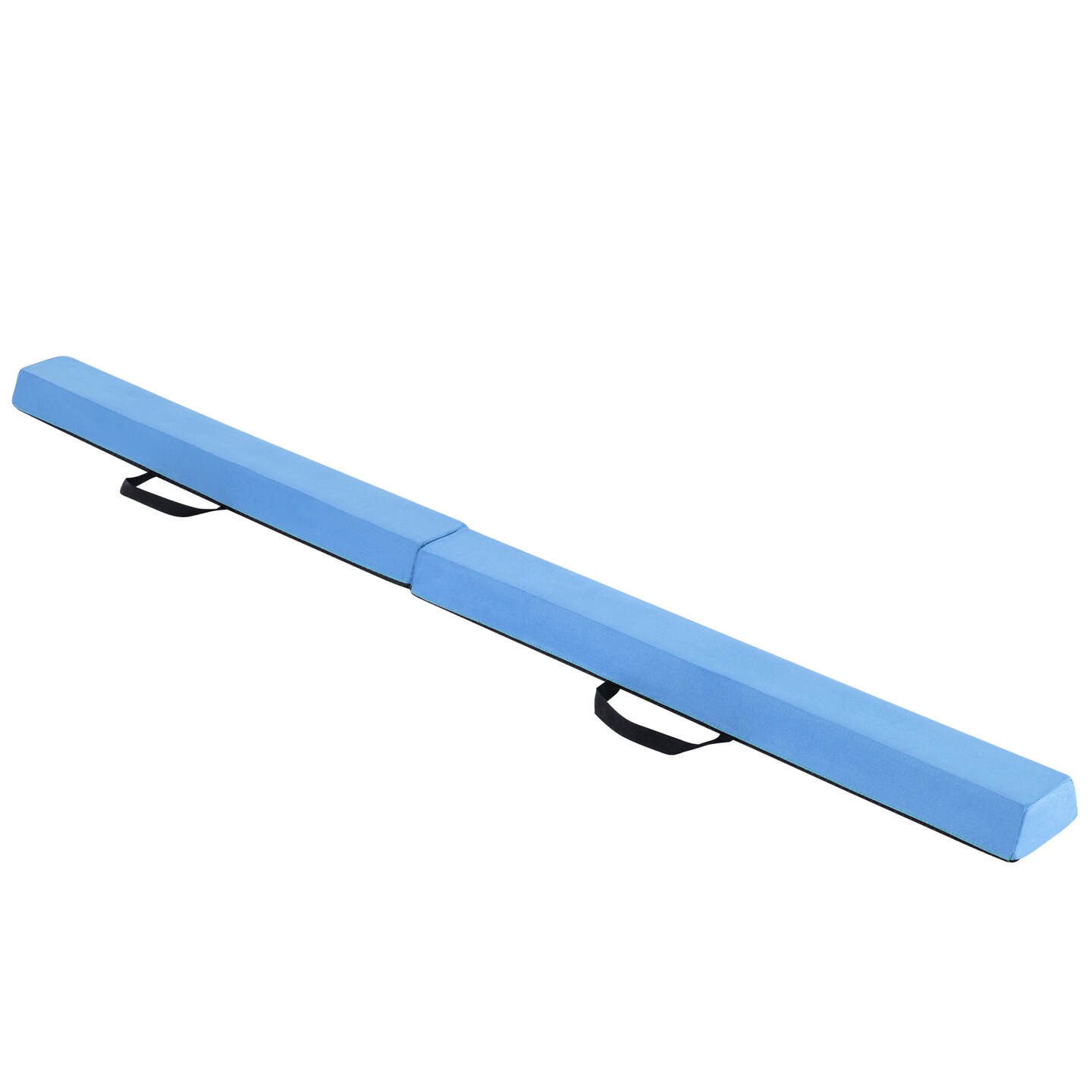 7 Feet Folding Balance Beam with Removable Suede Cover Suitable for Improve All Skill Levels