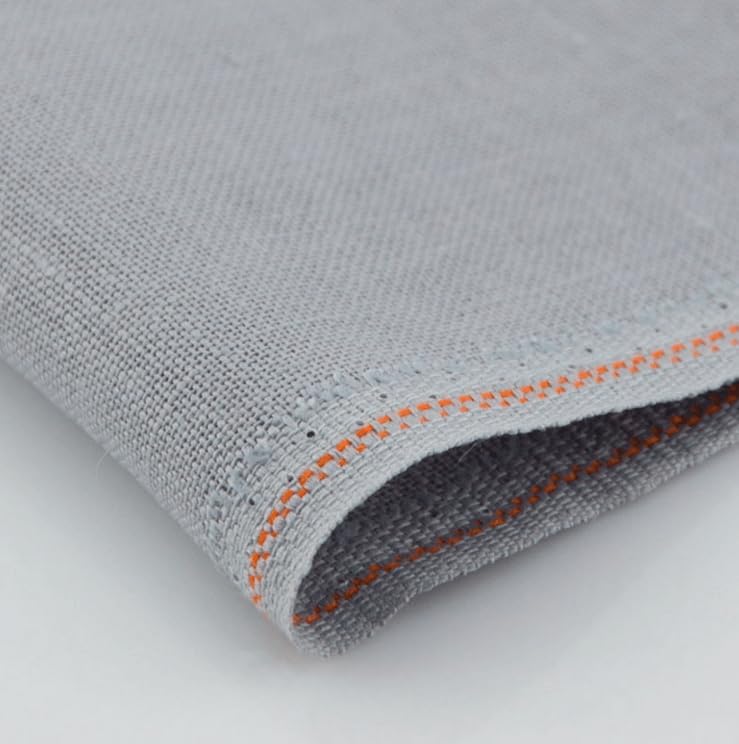 t Belfast 32 Count Pearl Gray 3609/705. Needlework Canvas, Cross Stitch Fabric, Embroidery Canvas 100% Linen