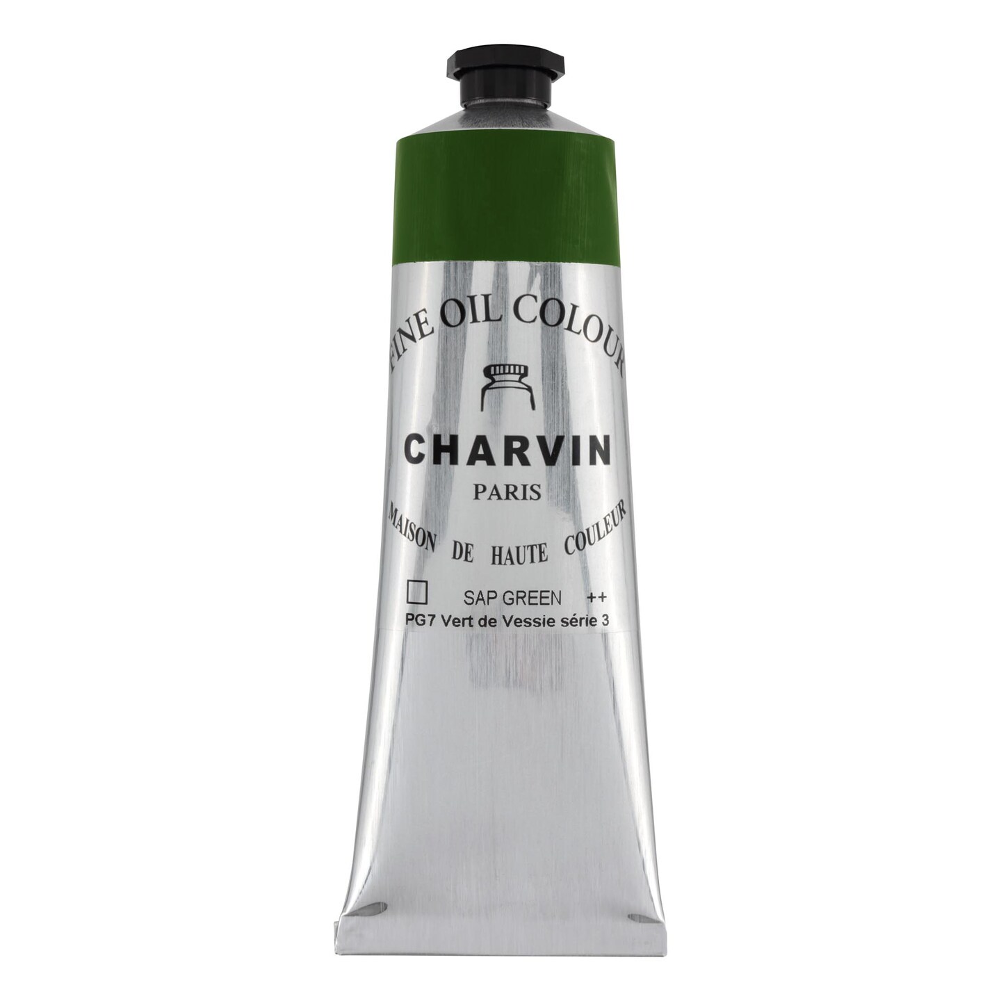 Charvin Professional Artist Quality Oil Paints, Green, Blue and Violet Themed Hues, 150 ml