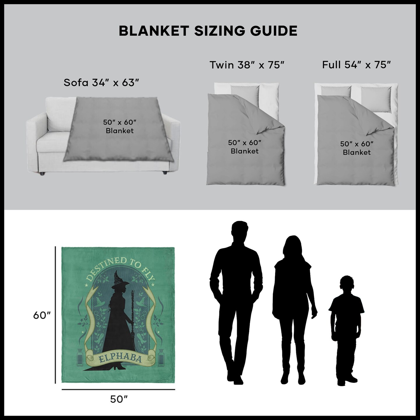 Universal Wicked Silk Touch Throw Blanket