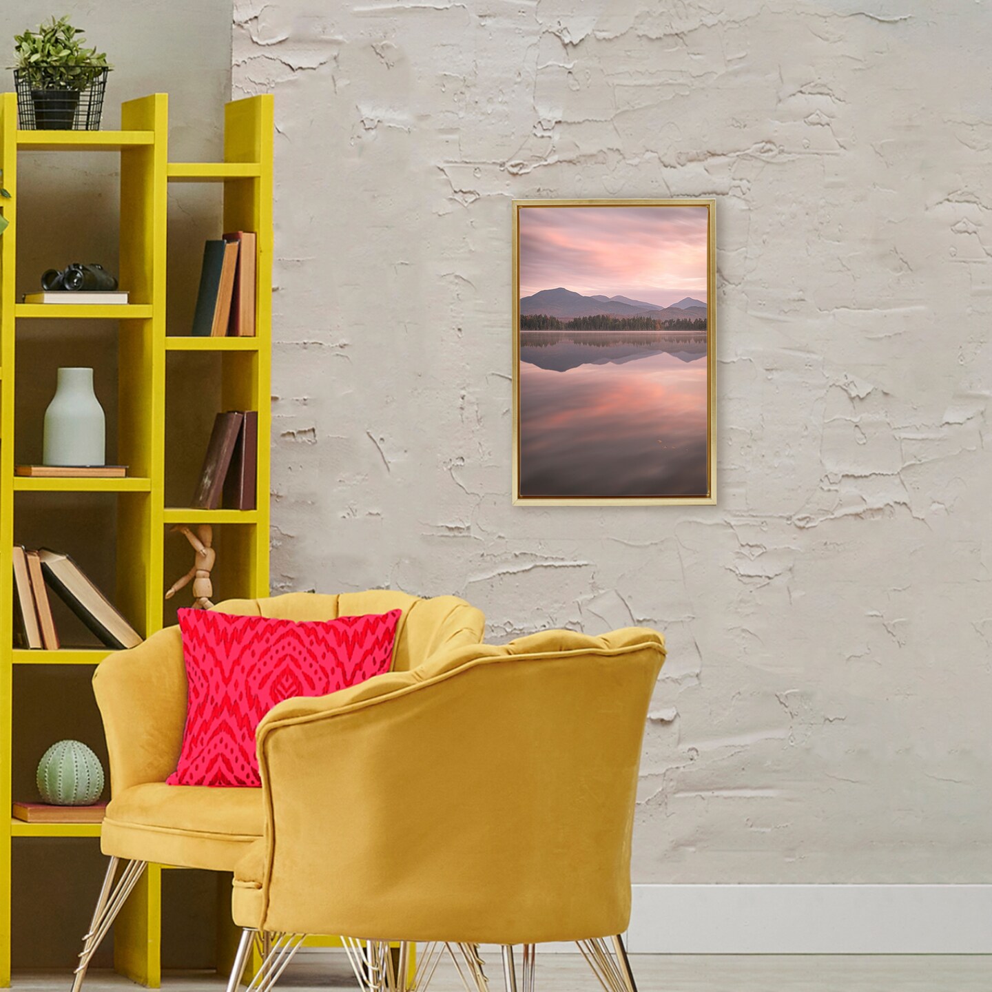 Stupell Industries Dawn Reflection In Glory Floating Frame, design by James Rodewald