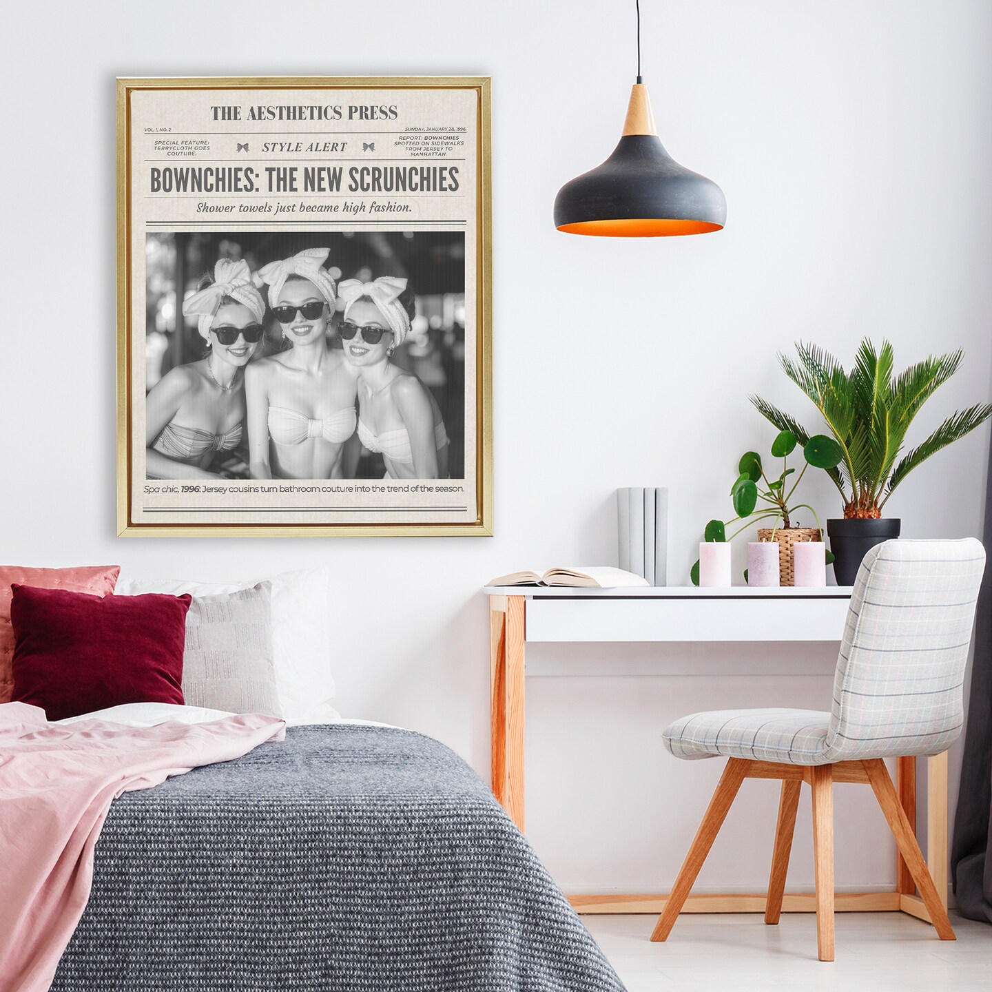 Stupell Industries The Aesthetics Press Magazine Floating Frame, design by A Barefoot Stylist