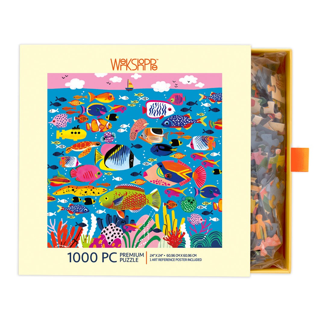 Colorful Ocean 1000 Piece Puzzle