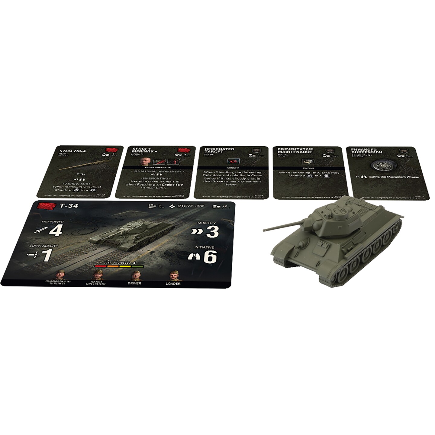 World of Tanks: Soviet (T-34) - Expansion, Miniautres RPG, Gale Force Nine
