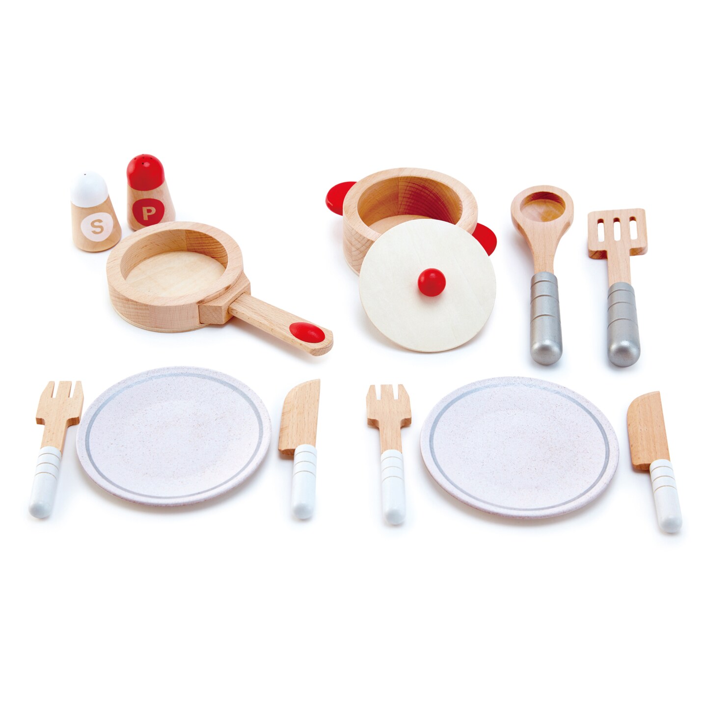 Hape Cook Serve Wooden Kitchen Accessory Playset 13 Pieces Michaels