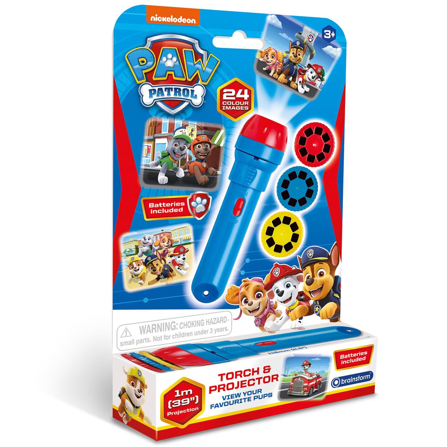 Brainstorm Toys Paw Patrol Children&#x27;s Flashlight and Projector Toy