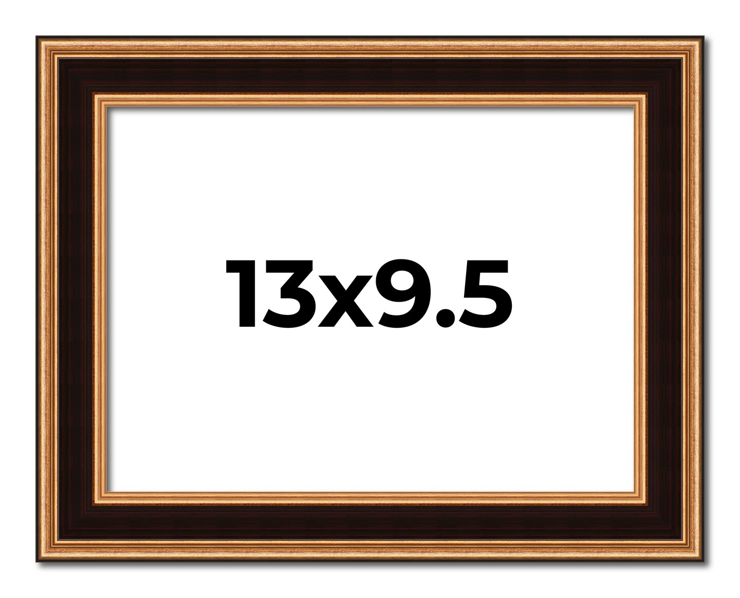 9.5x13 Weathered Picture Frame with UV-Resistant Acrylic & Acid