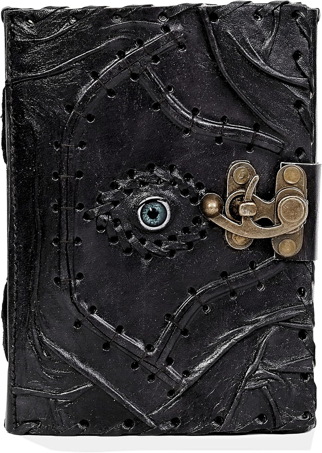 Hocus Pocus Book of Spells Hocus Pocus Spell Book Prop Gifts Halloween Decorations Decor Leather Journal Writing Book of Shadow Best Christmas Gifts for Men and Women (5&#x201D; X 7&#x201D;, BLACK)