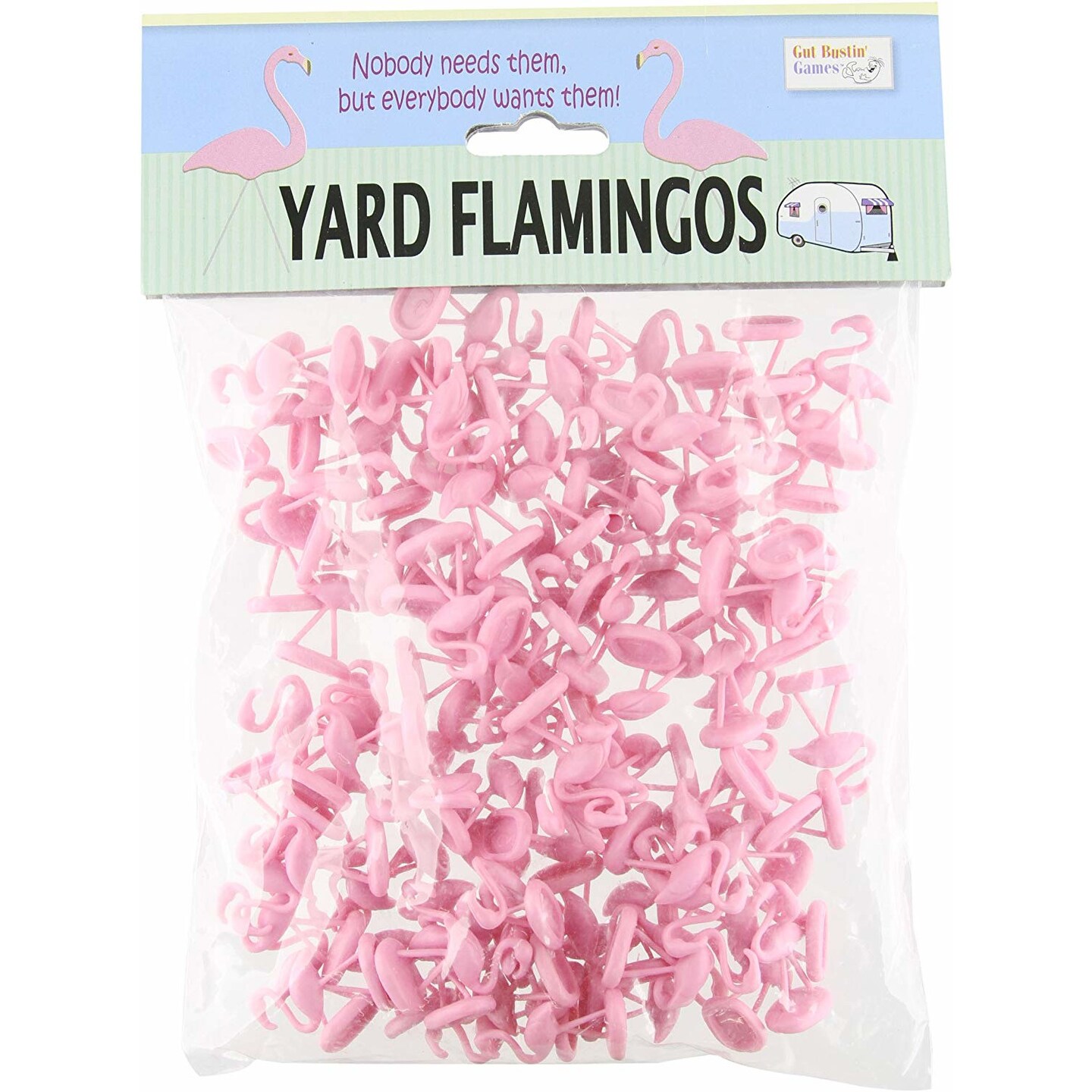 Gut Bustin&#x27; Games Yard Flamingo Miniatures Pink Small