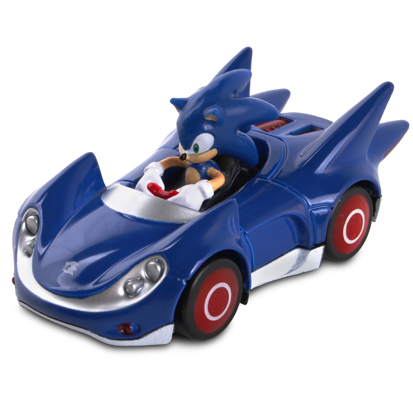 Sonic &#x26; Sega All-Stars Racing: Sonic 1:64 Diecast Metal Car with Speed Star