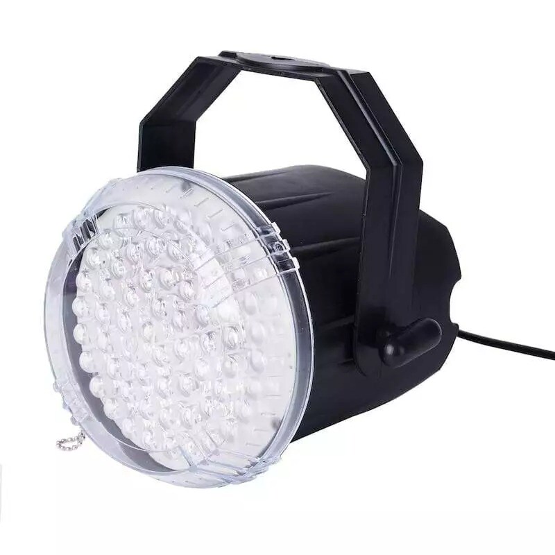35 Watt White LED Stage Backdrop Strobe Spotlight with Brackets Decorations