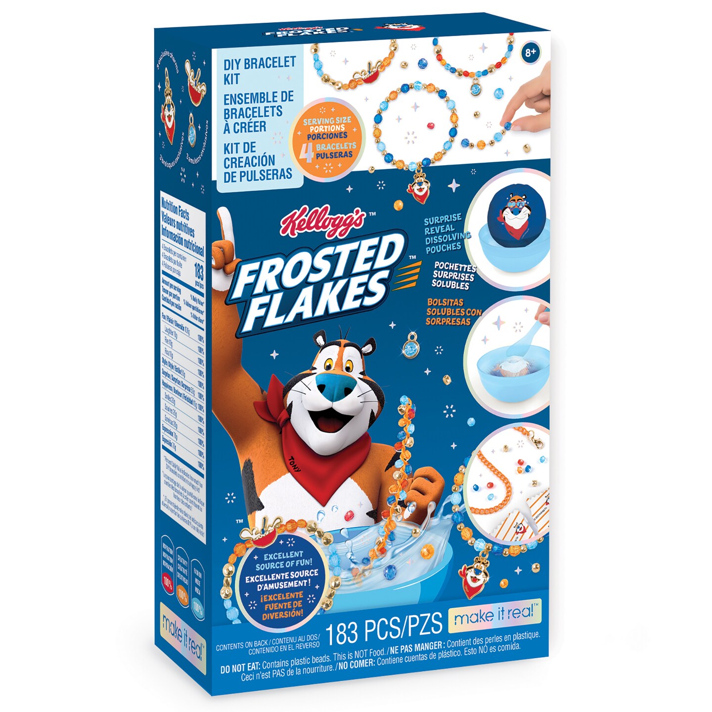 Make It Real Kellogg's Cearlsly Cute Frosted Flakes DIY Bracelet