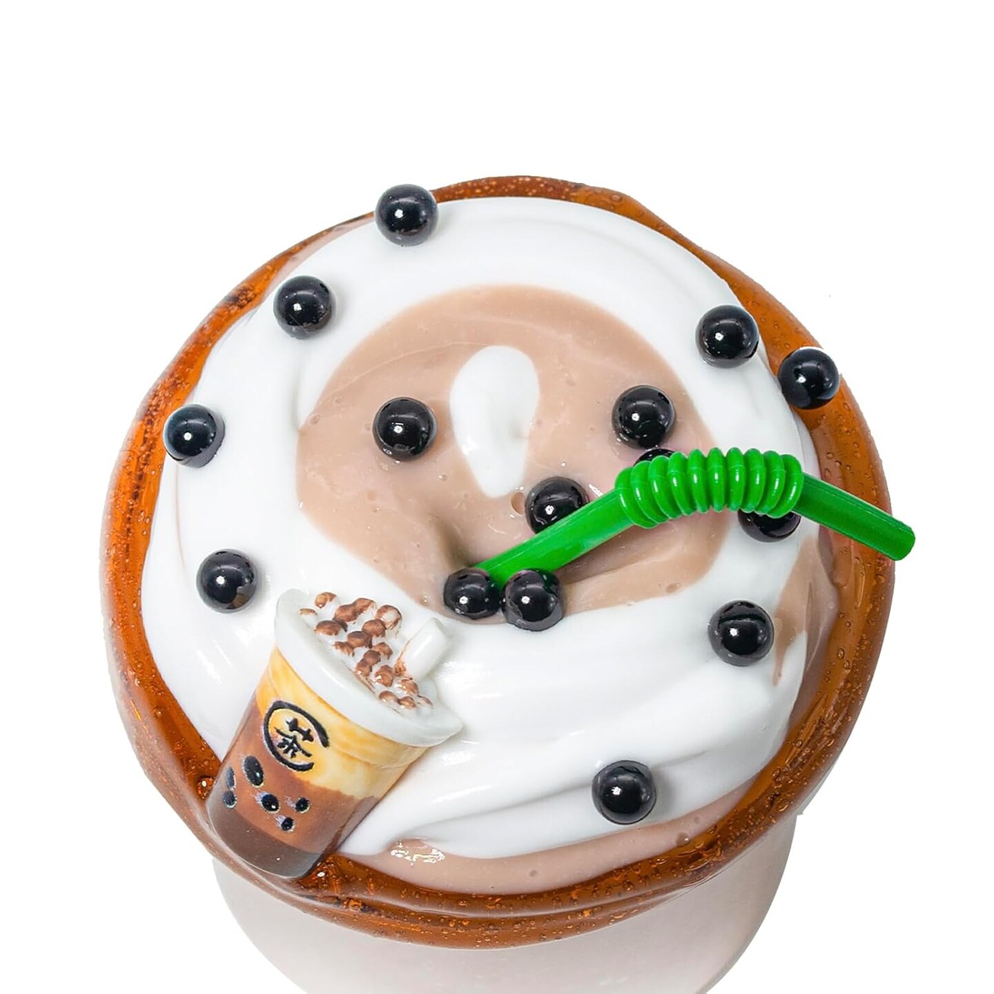 Slimes - DIY BUBBLE TEA themed slime