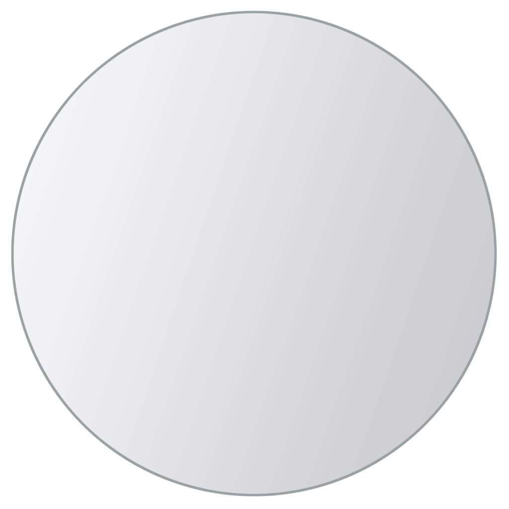 vidaXL Eight Piece Mirror Tiles Multi-Shape Glass