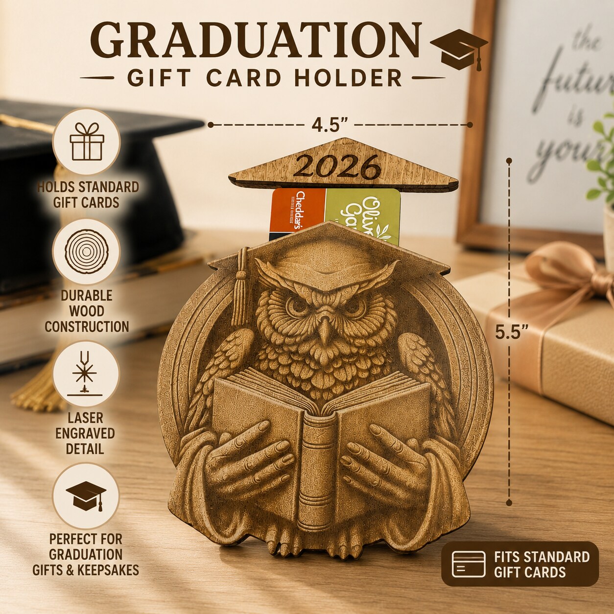 grad card holder MerryJoyParty Graduation Box Graduation Card Original Graduation Cap Shaped Card Box with Real Tassel for Graduation Party Supplies : Home & Kitchen and the big day Creative Converting Congrats Grad! Card