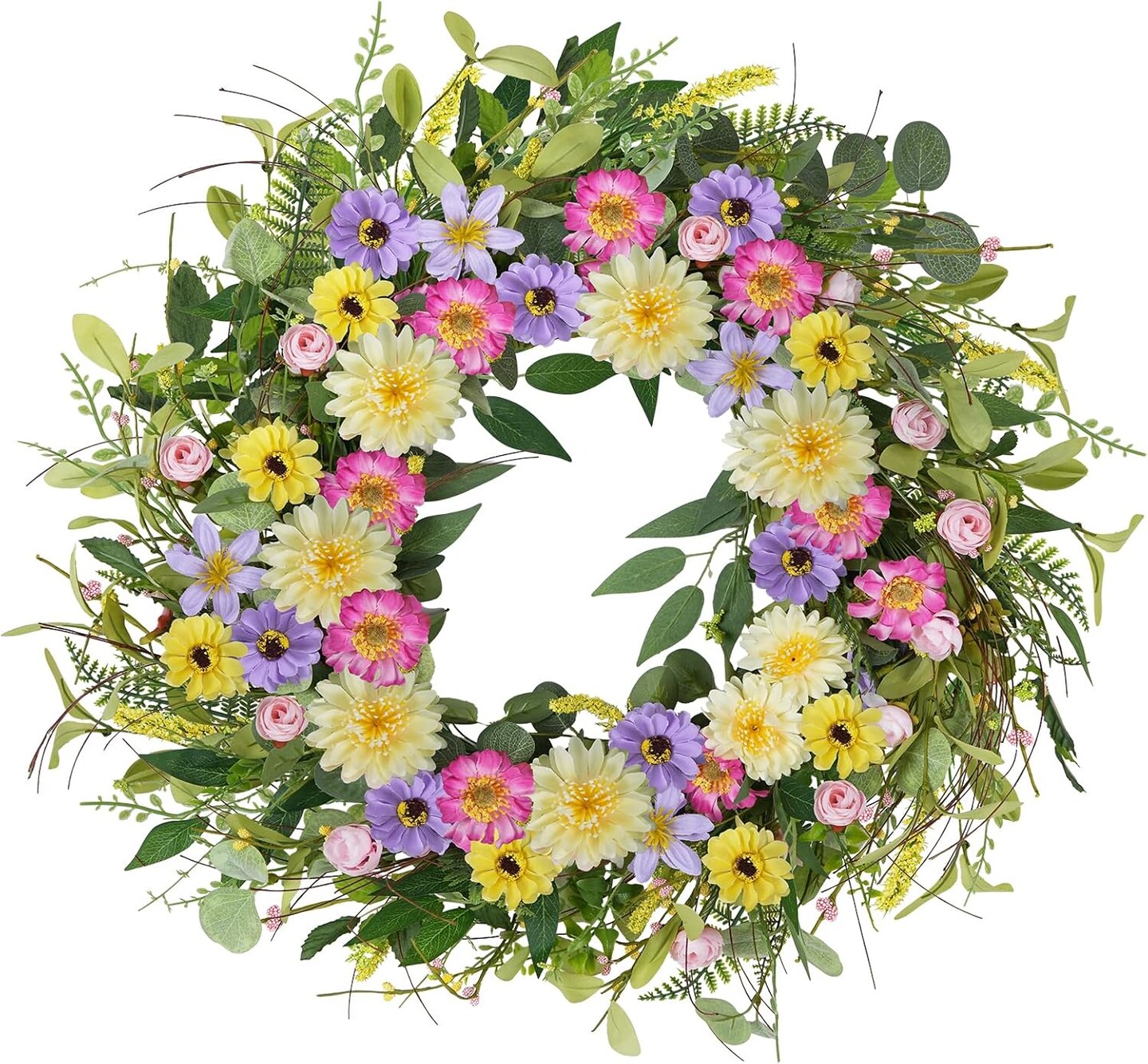 24 Inch Spring Wreaths for Front Door