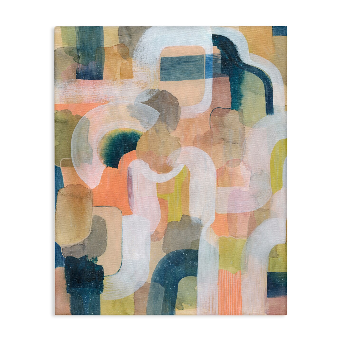 Stupell Industries Layered Curved Arches Canvas Wall Art Design by Joris Hoefnagel