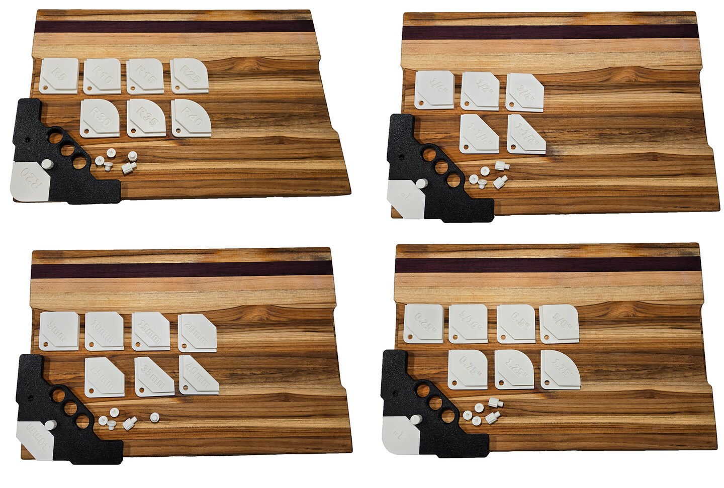 Router Template Template for Trim Router Corner Jig Chamfer