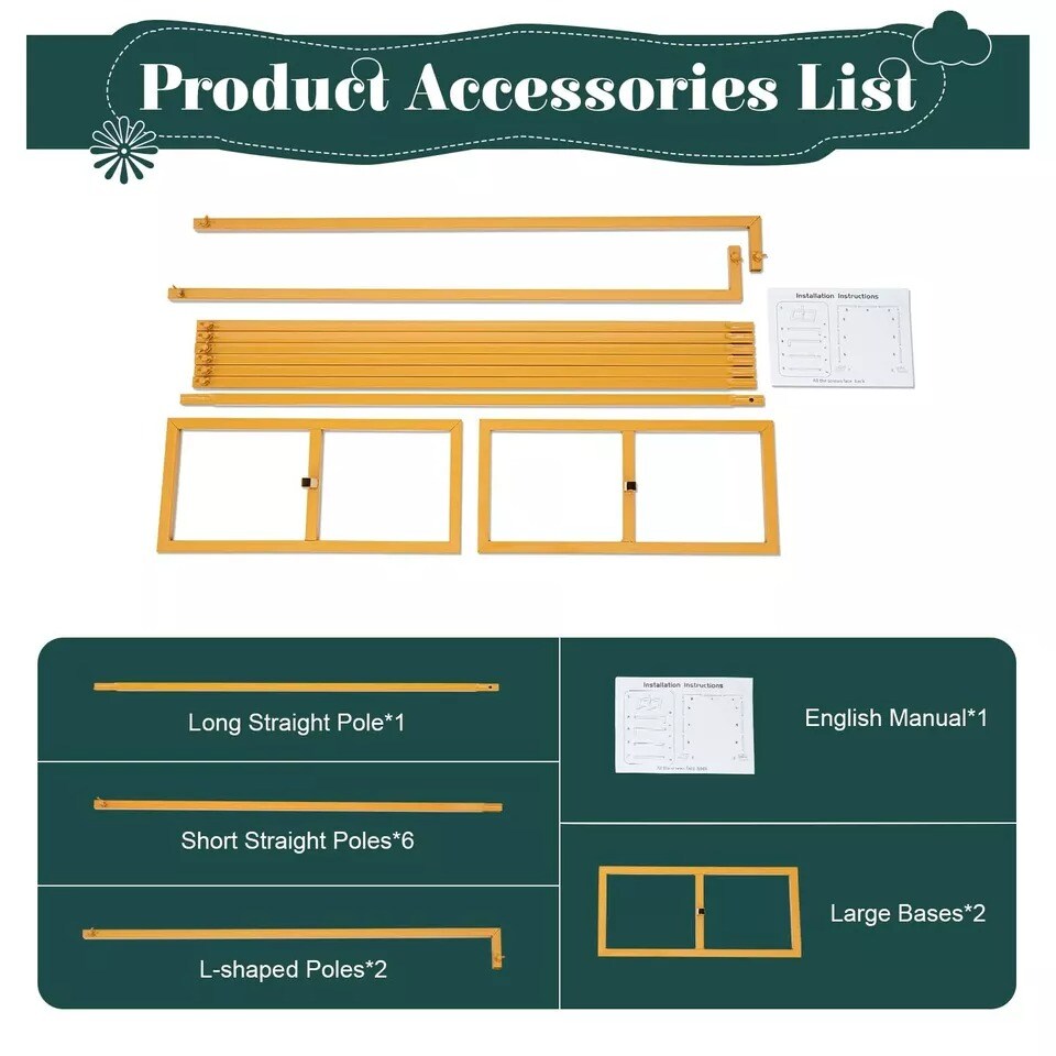 Metal Flower Balloon Frame Square Wedding Arch Backdrop Metal Stand Decor