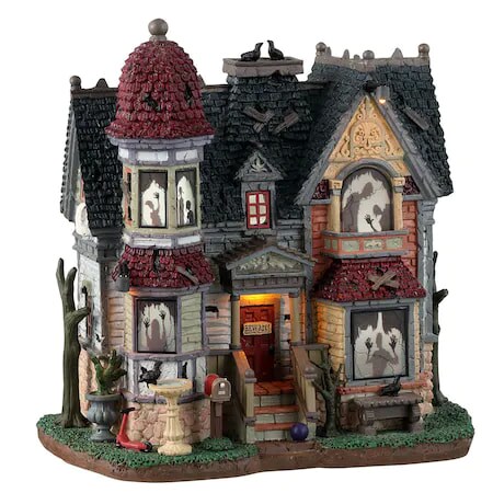 SF・ファンタジー・ホラー Lemax Spooky Town The Gate House Lemax Spooky Town Halloween Carnival Gate Entrance figurine
