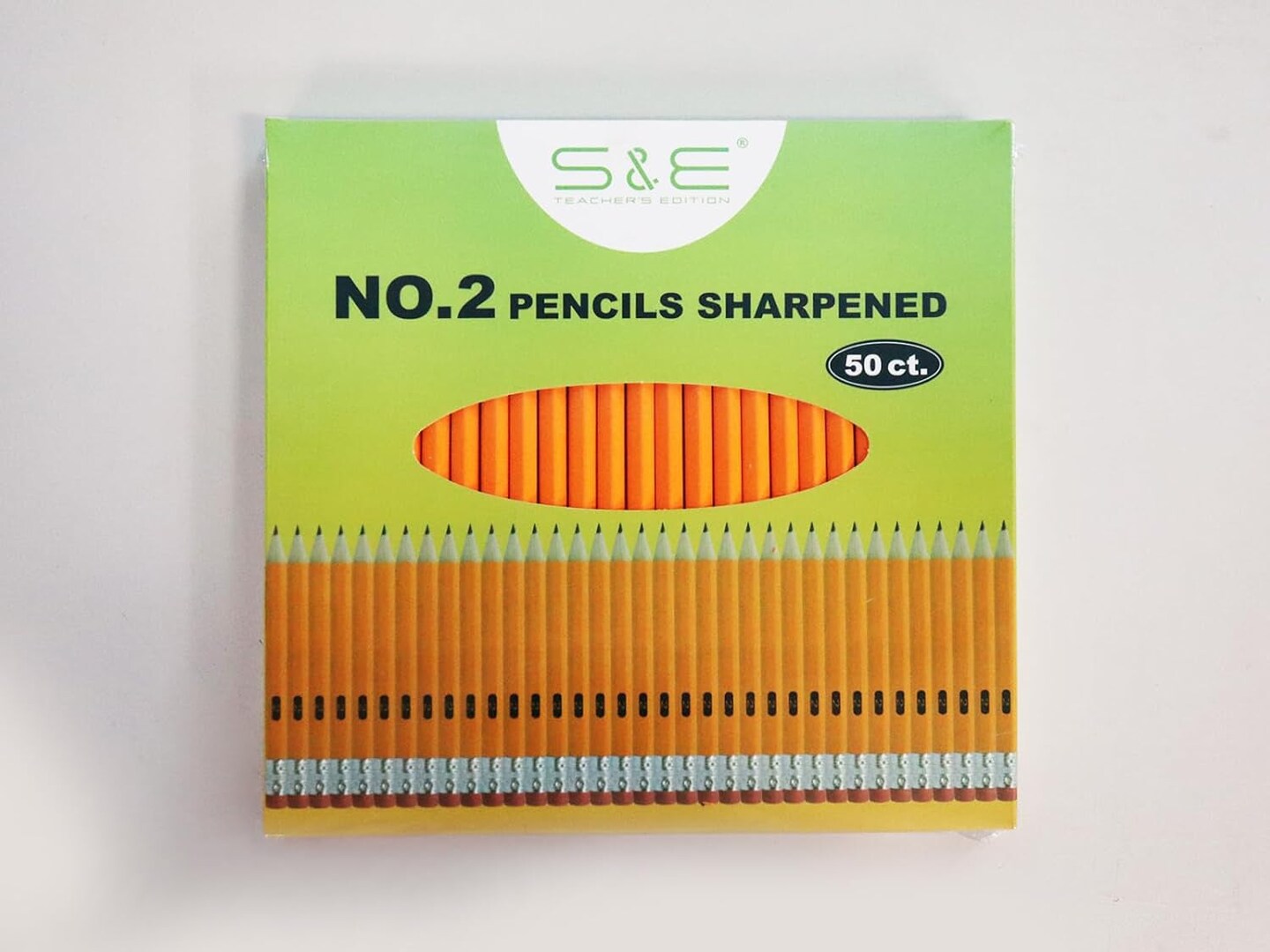 50Pcs Wooden Pencils with Eraser Tops, Wood Pencil, Pre-Sharpened Pencils with Eraser Top, 2 HB Pencil for Writing Drawing Sketching