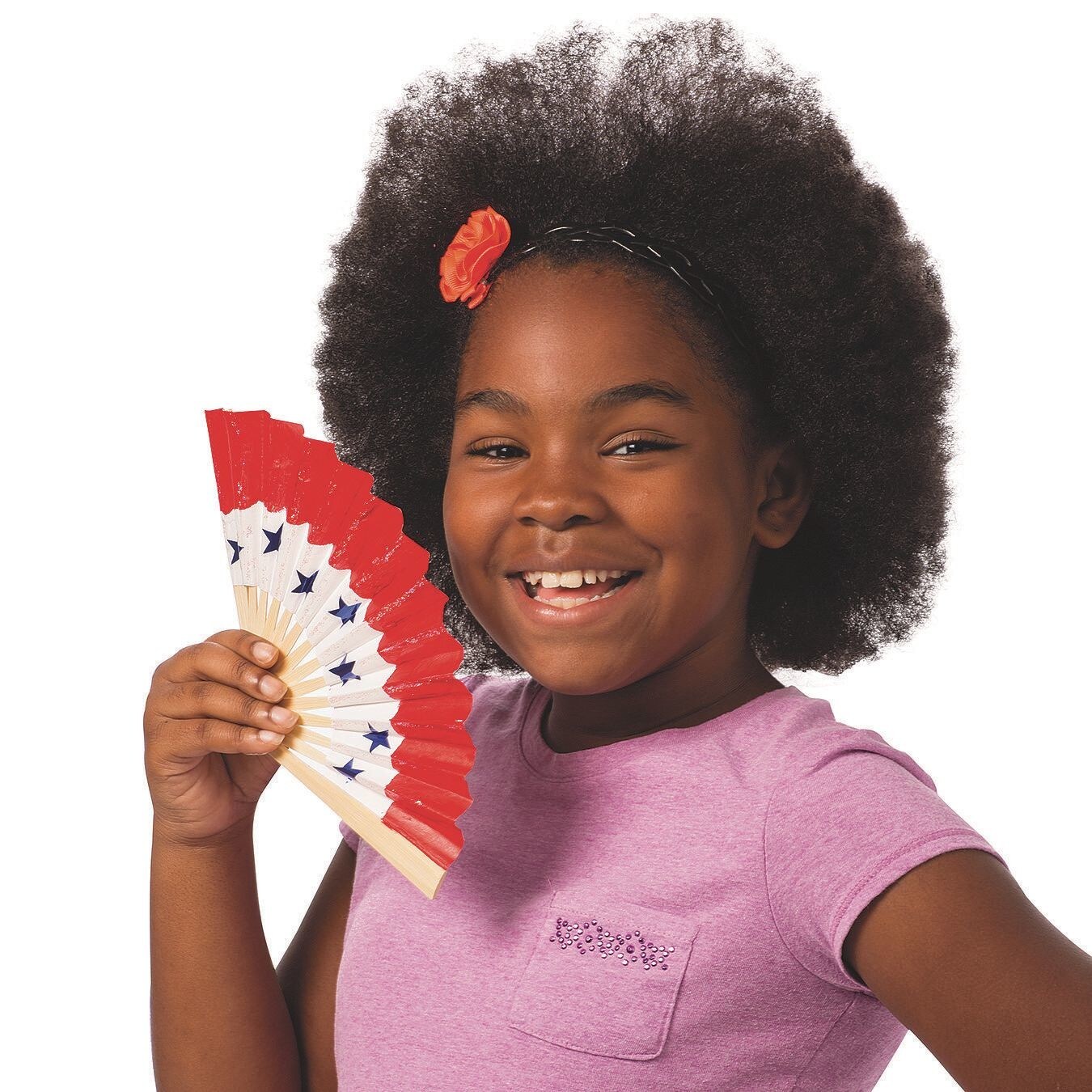 Color-Me&#x2122; Paper Fans (Pack of 24)