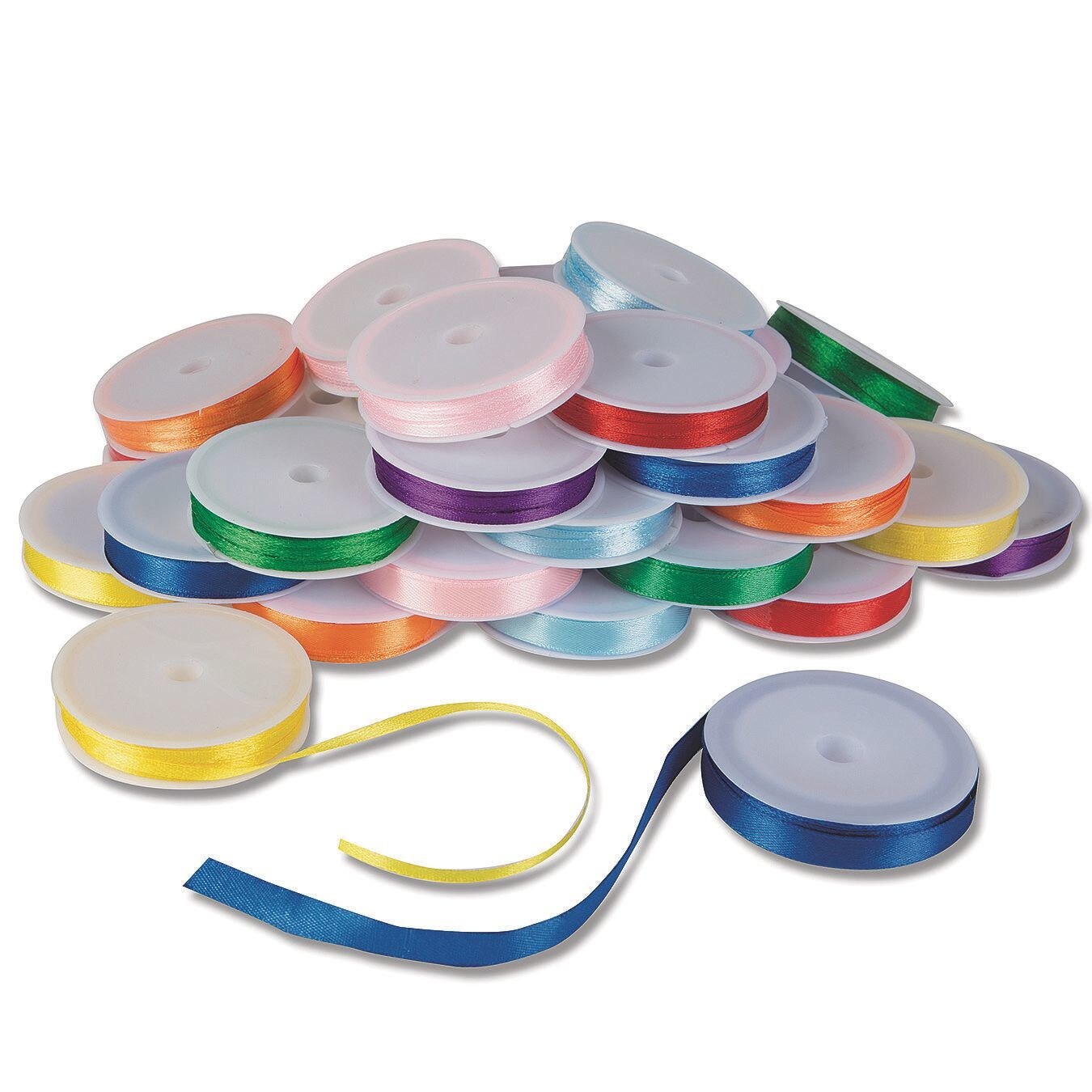 Color Splash!® Ribbon Spool Assortment (Pack of 32) | Michaels