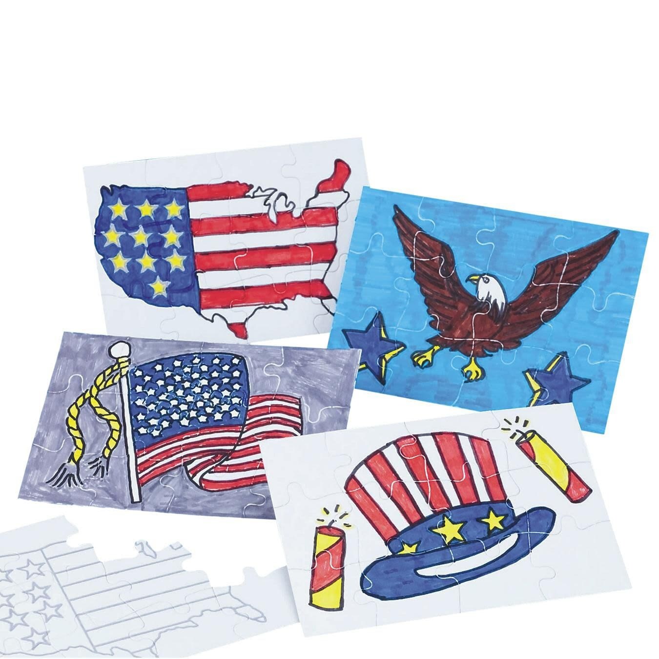 EduCraft&#xAE; Proud Puzzles Craft Kit (Pack of 24)