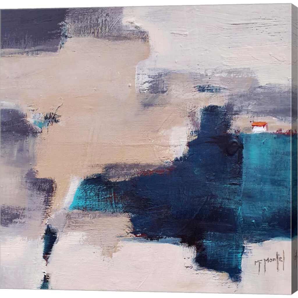 The House By The Lake by Fanou Montel 24" x 24" Canvas Wall Art