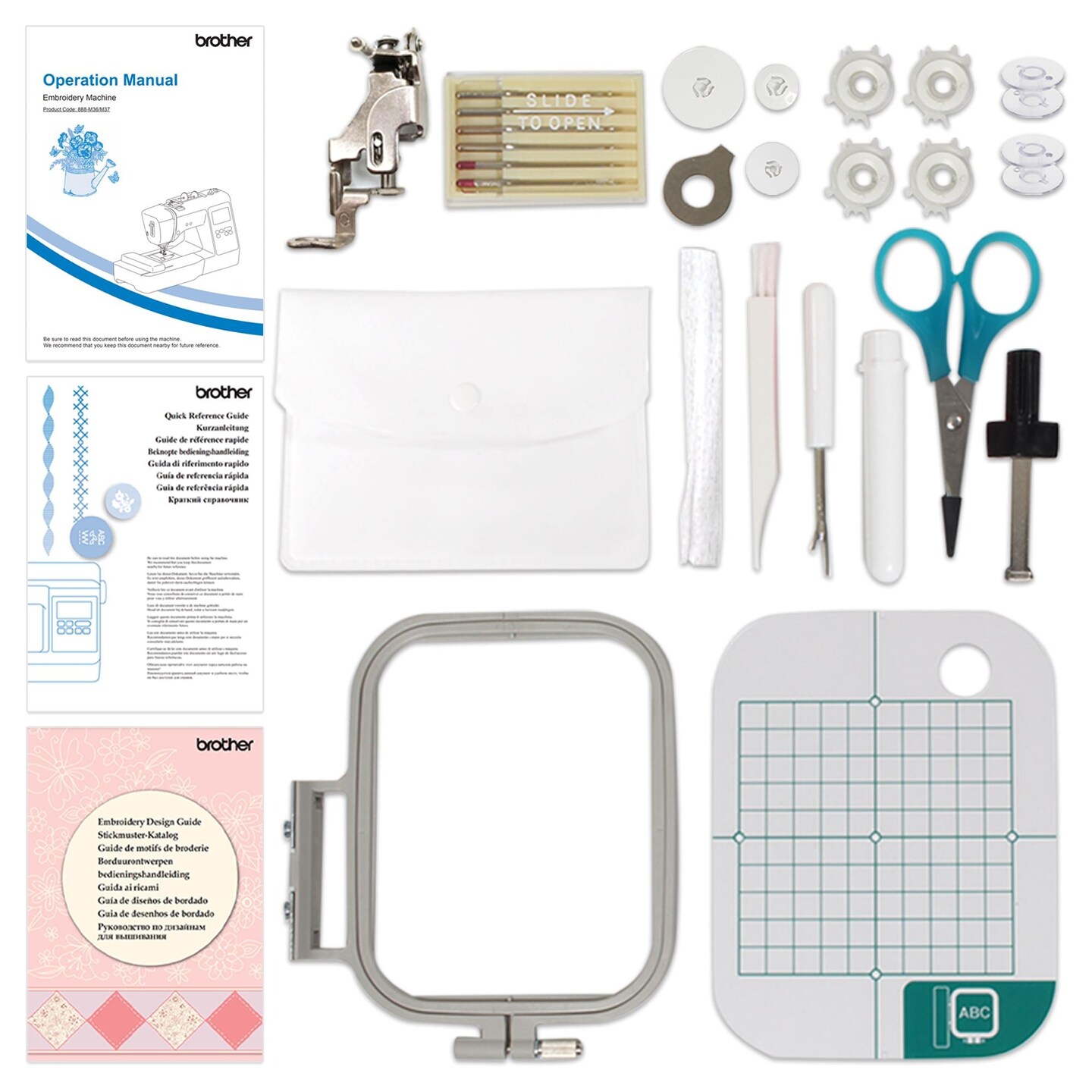 Brother PE545 Embroidery Machine with 4&#x22; x 4&#x22; Hoop &#x26; Accessories