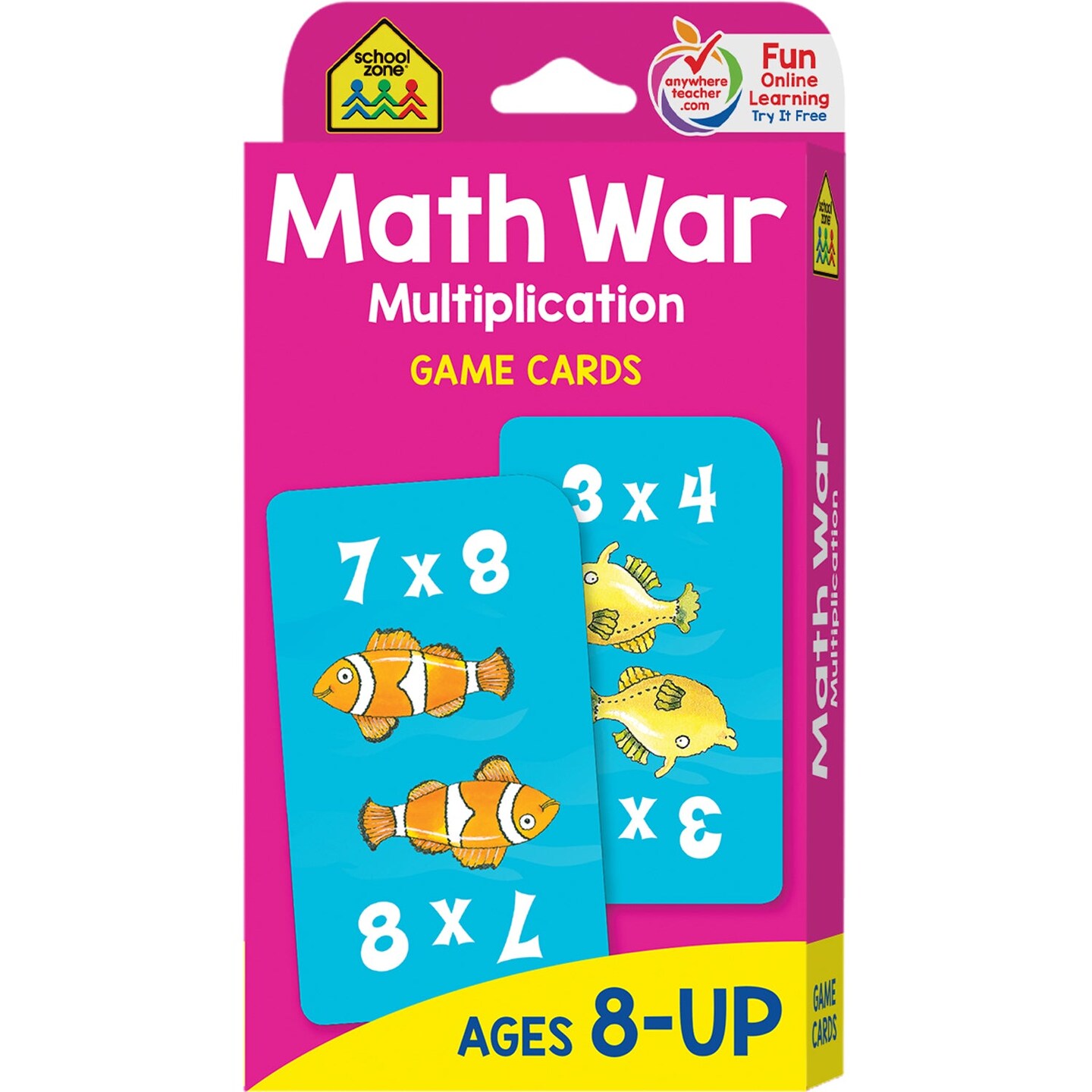 Math War Multiplication Game Cards | Michaels