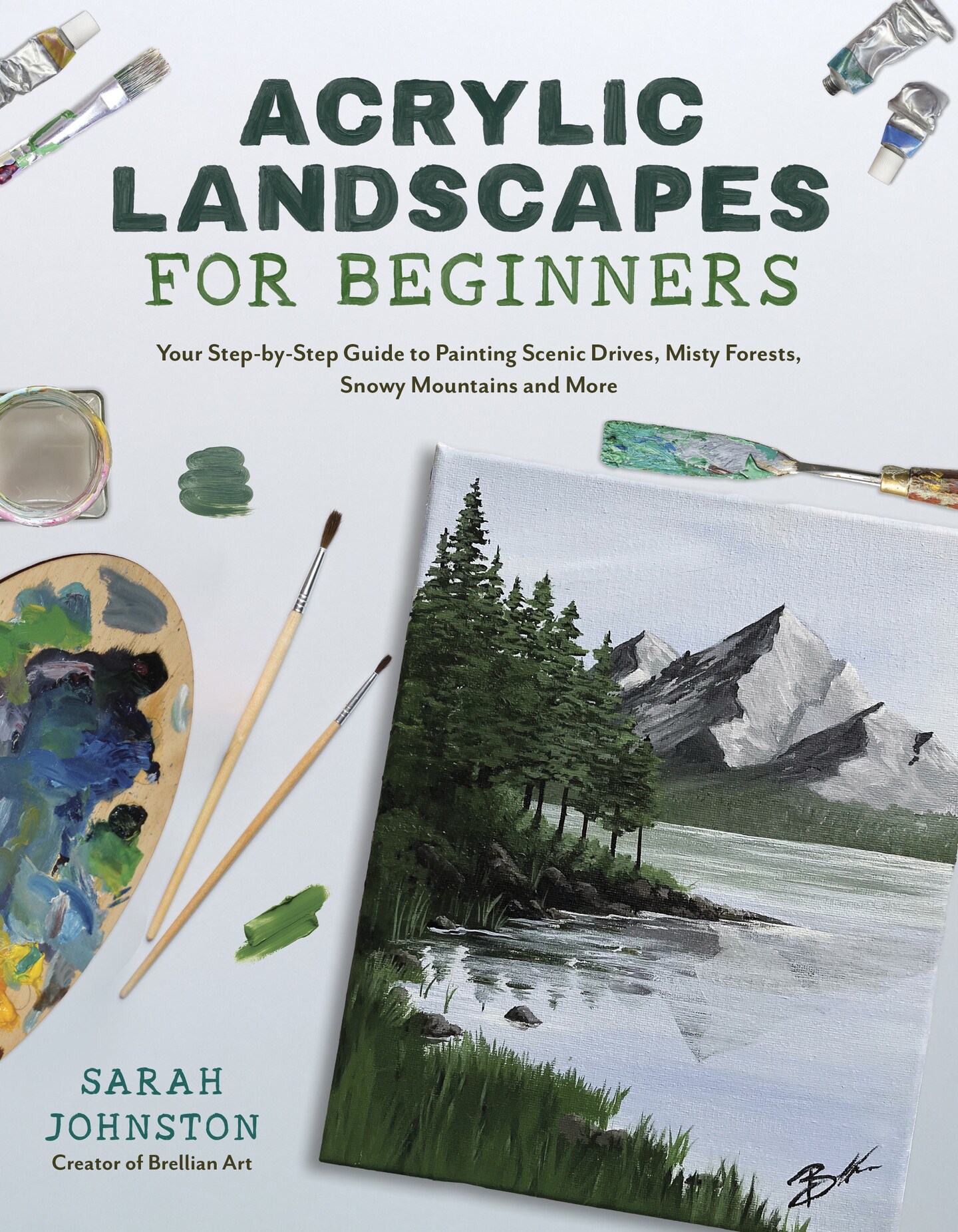 Acrylic Landscapes For Beginners-Acrylic Landscapes For Beginners