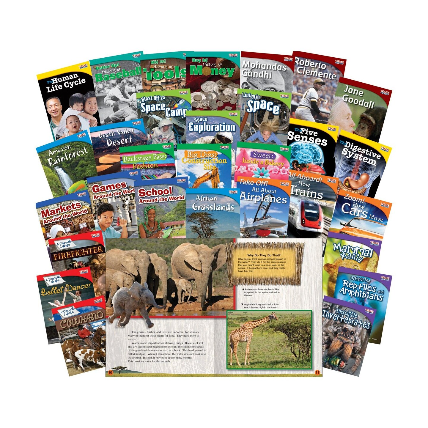 TIME FOR KIDS® Informational Text Grade 3 Readers, 30-Book Set | Michaels