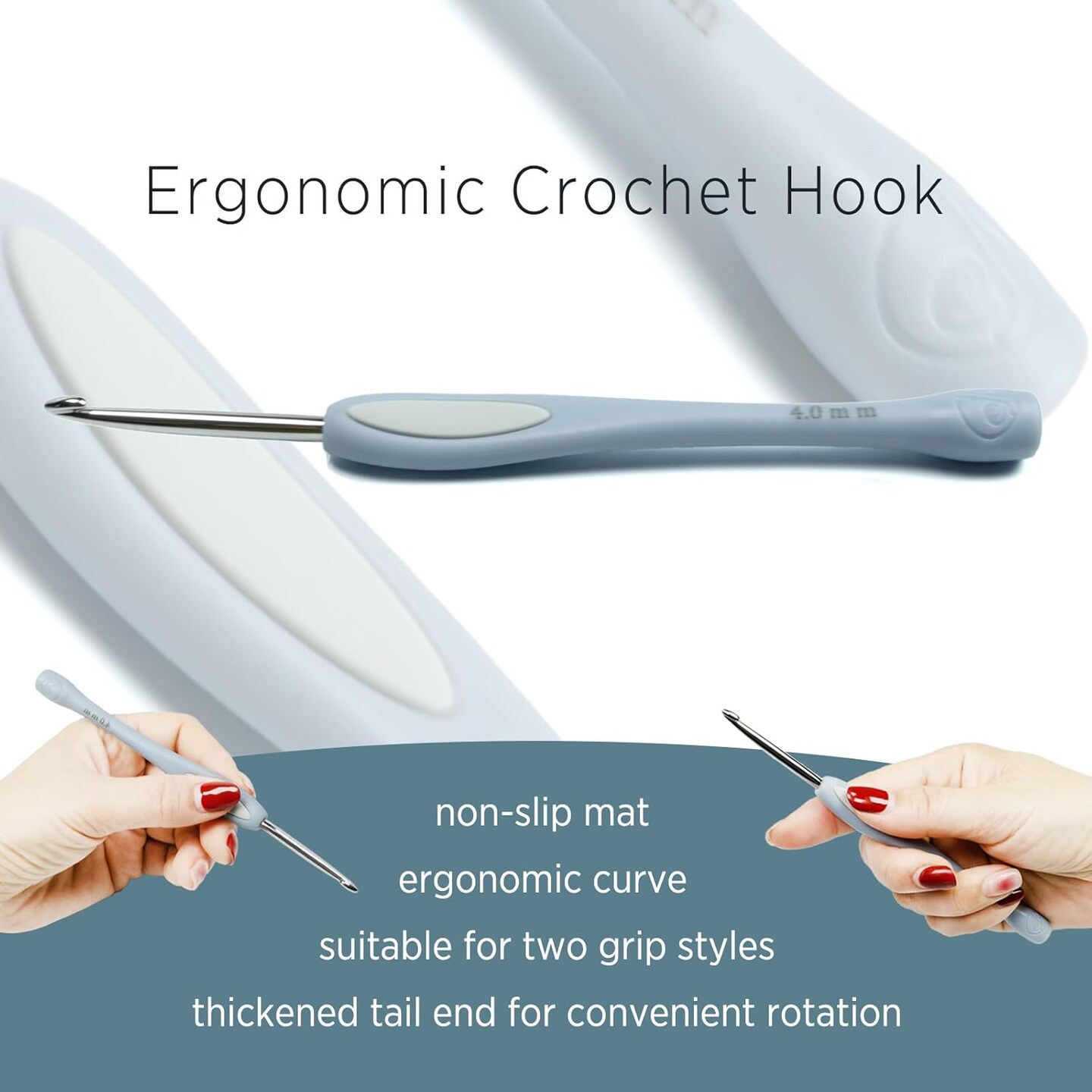 SensePeak 4mm Crochet Hook