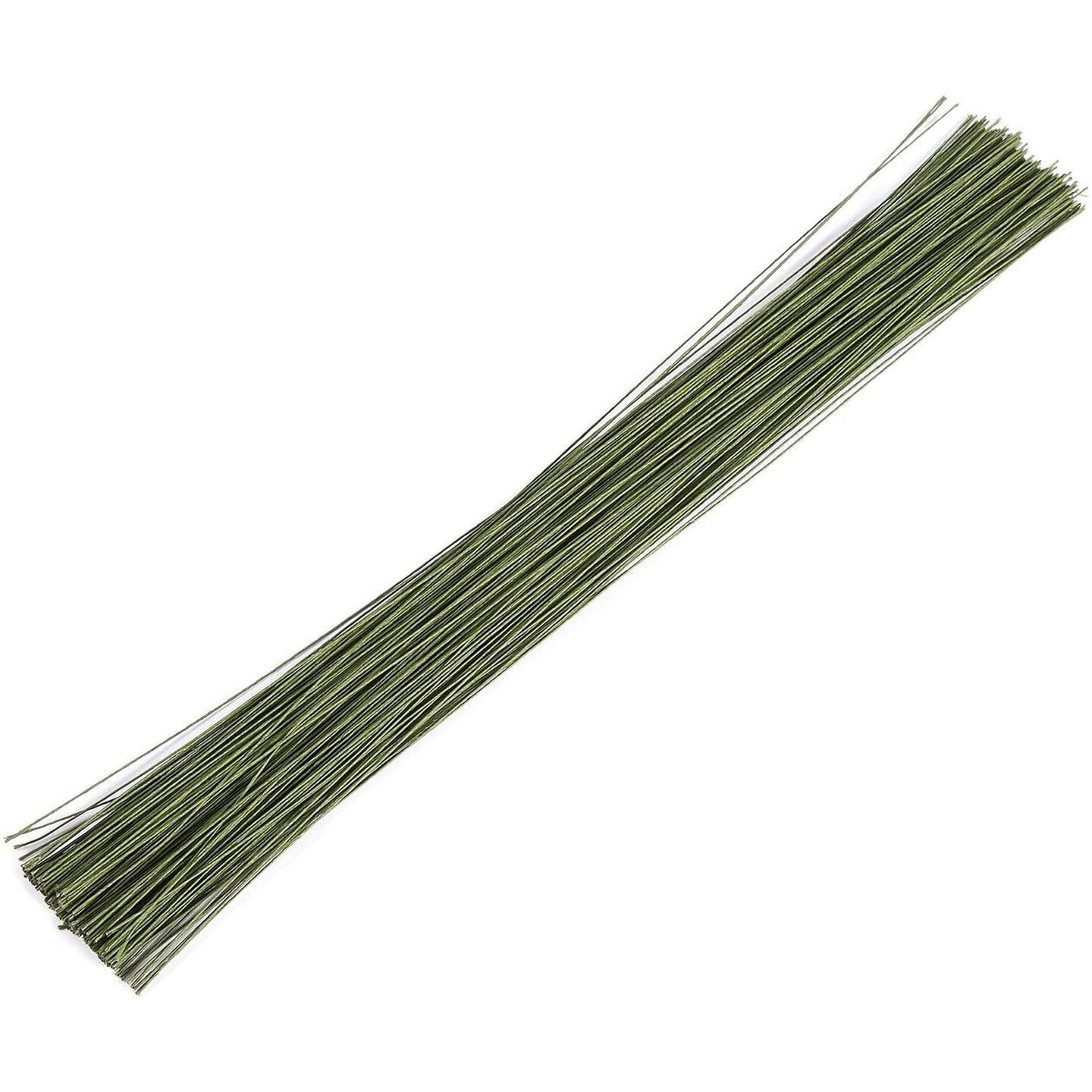Juvale Green Floral Wire, 24 Gauge (16 in, 200-Pack)