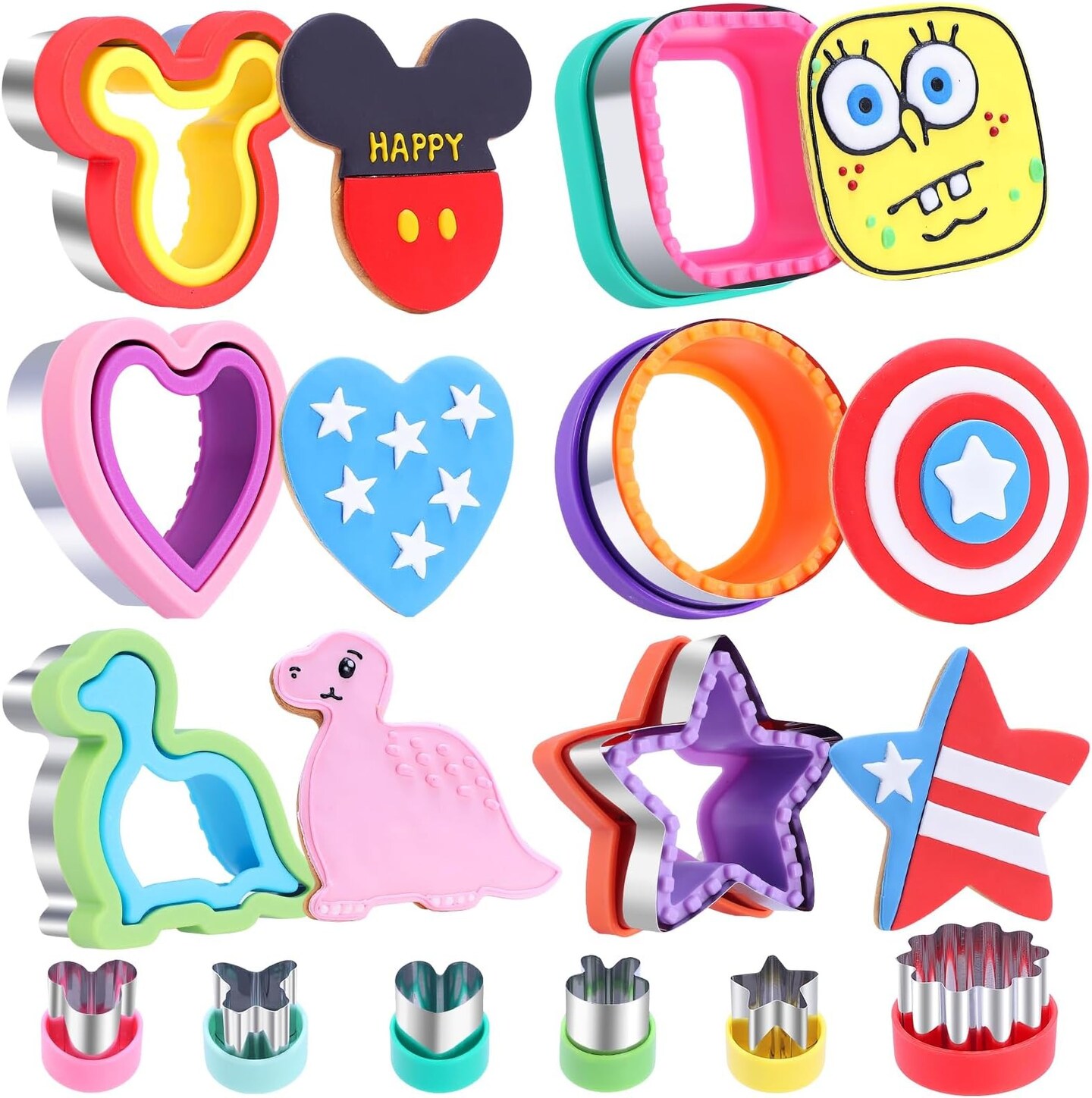Sandwich Cutter and Sealer Set 30 Pieces