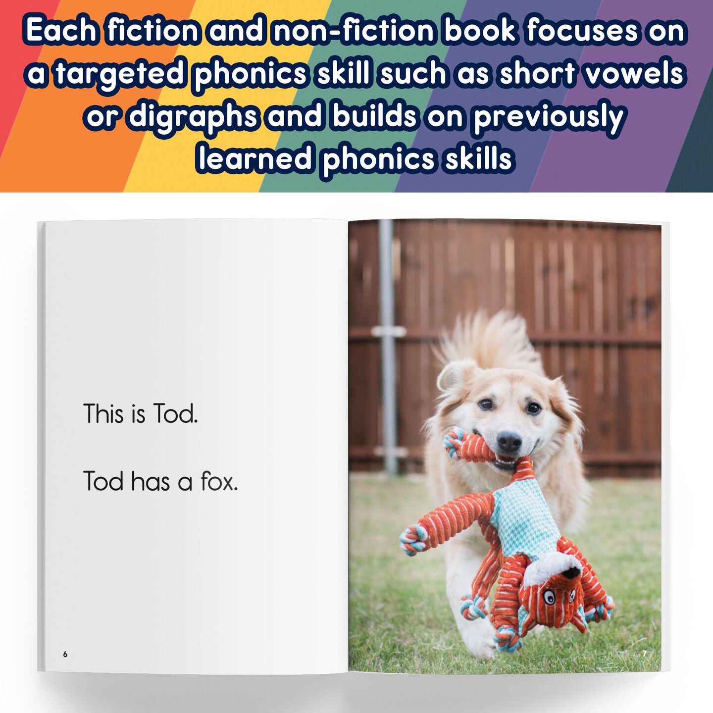 Carson Dellosa Spotlight on Reading Set A Early Readers Phonics Books, 8 Short Vowels and Digraphs Learn to Read Books for Kids 5-7 With User Guide, Kindergarten & 1st Grade Level 1 Reading Books