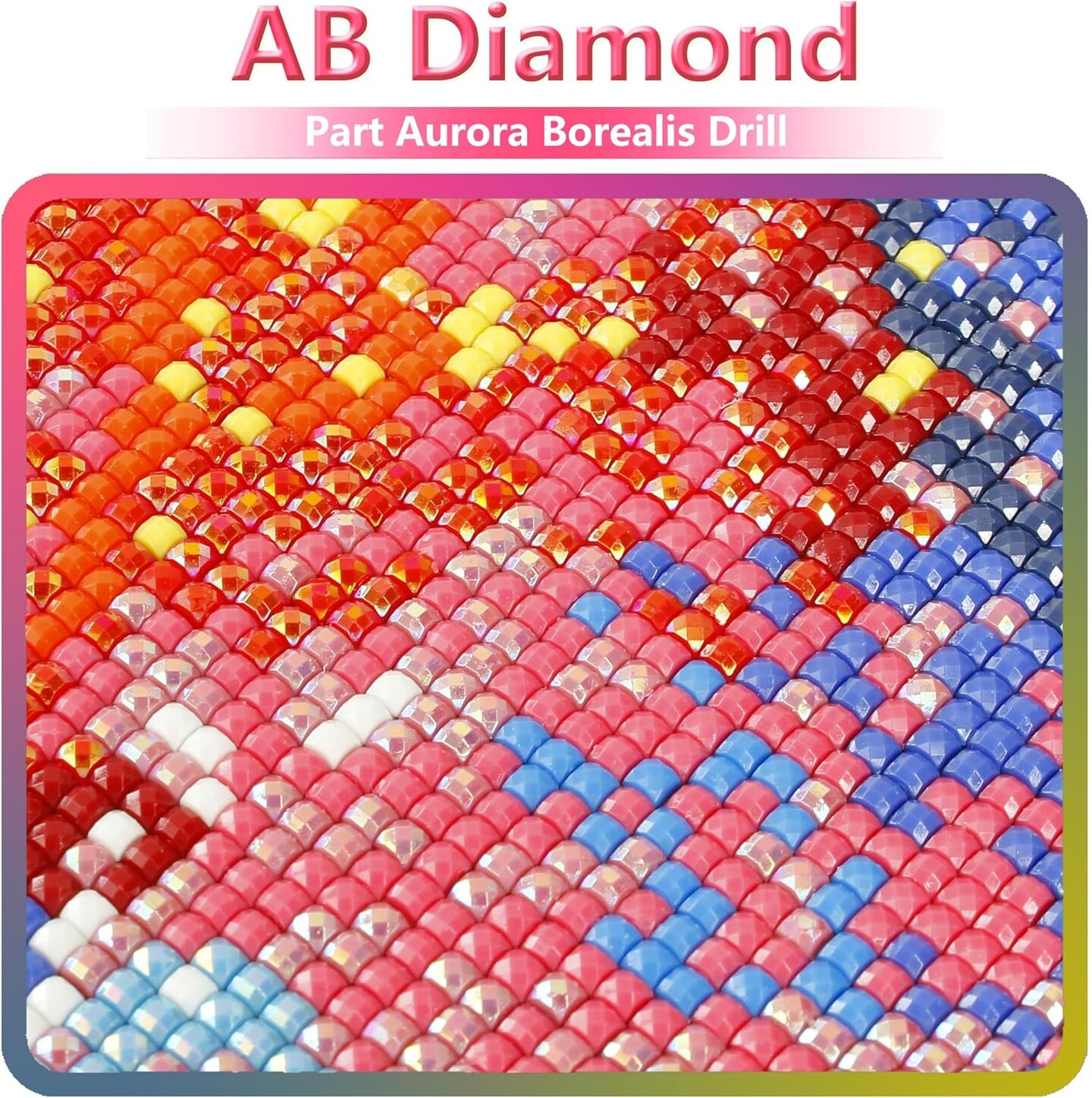 Butterfly Diamond Painting Kit – Full Drill Square Diamond Art for Adults, Gem Art Canvas Wall Décor, 11.8" x 11.8" (30 x 30 cm)