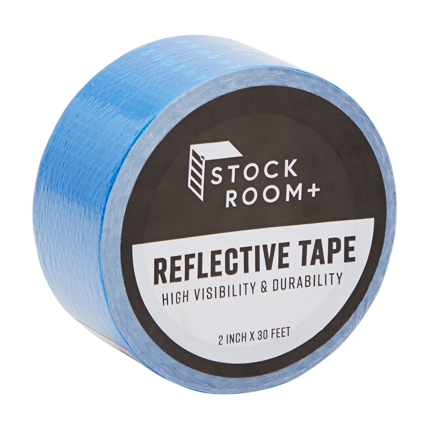 Reflective Tape - Blue Outdoor Reflector Safety Roll for Trailers, Warning, Signs, Stairs, Bikes (2 In x 30 FT)