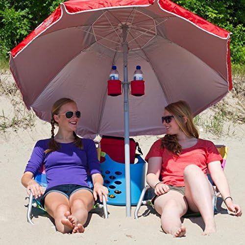 Summer Ultimate Portable Sun Shade Umbrella, Lightweight Adjustable Instant Sun Protection - Pink