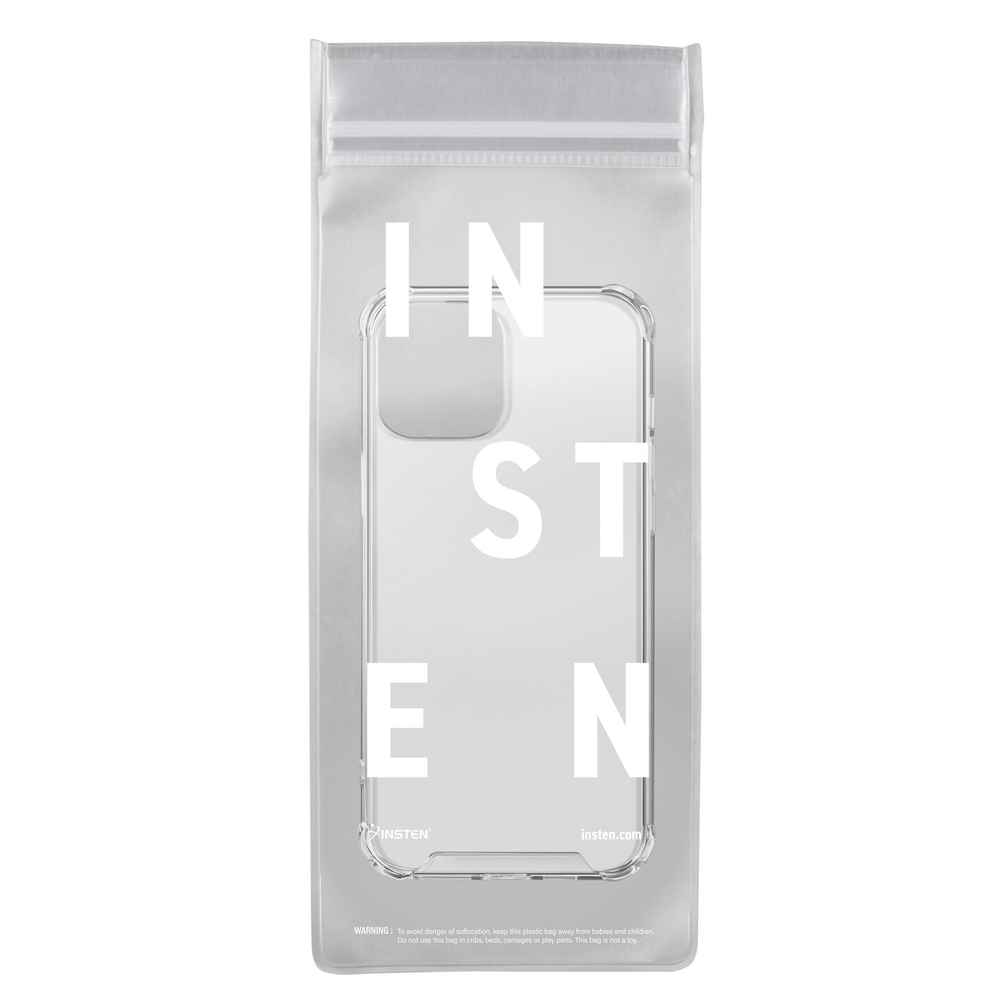 Crystal Clear Case For iPhone 12 Pro Max (6.7 inch), Shockproof TPU Bumper Shock-Absorbing Corners Protective Transparent Cover, by Insten