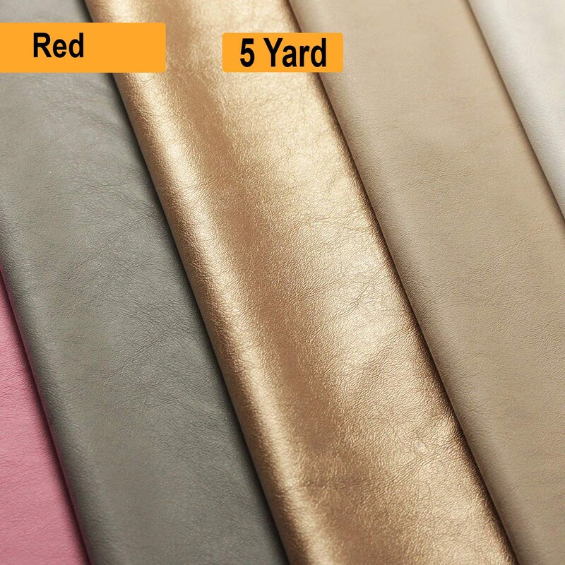 Ricco Leather High Quality Solid Leather Look Poly Fabric