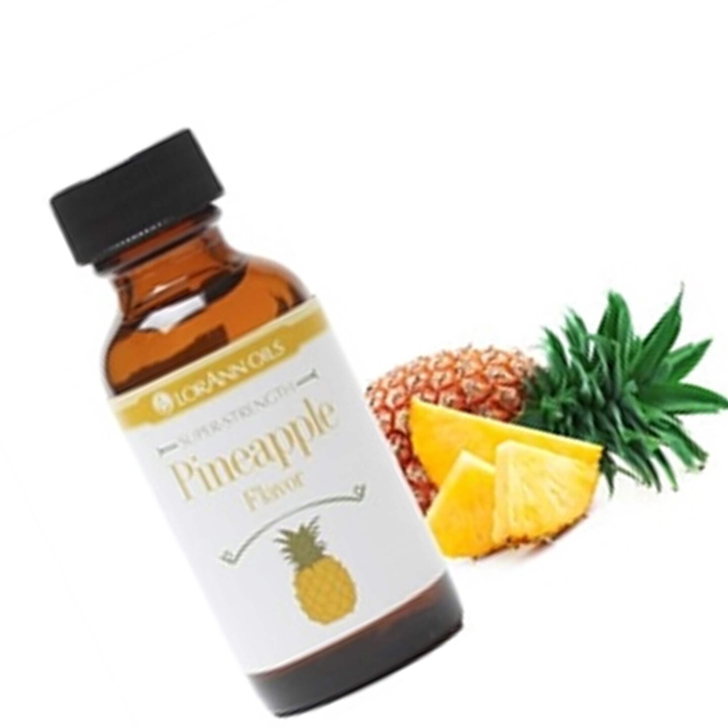 Pineapple Flavoring Extract 4 Ounce Bottle