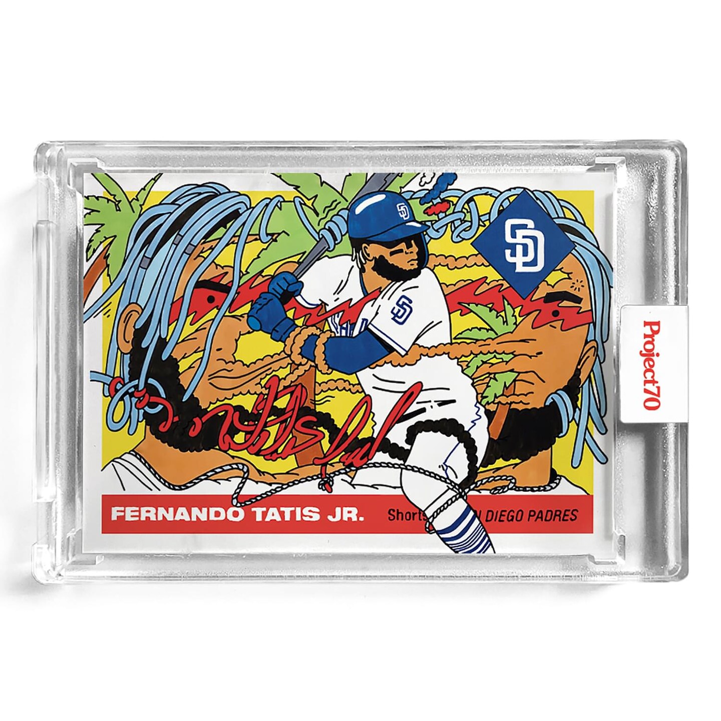 Topps Project70 Card 2 - 1955 Fernando Tatis Jr. by Ermsy, Color