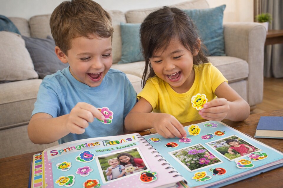 Scratch 'n Sniff Stinky Stickers® Friendly Flowers – Floral Scent, 84 Count Fun Reward Stickers