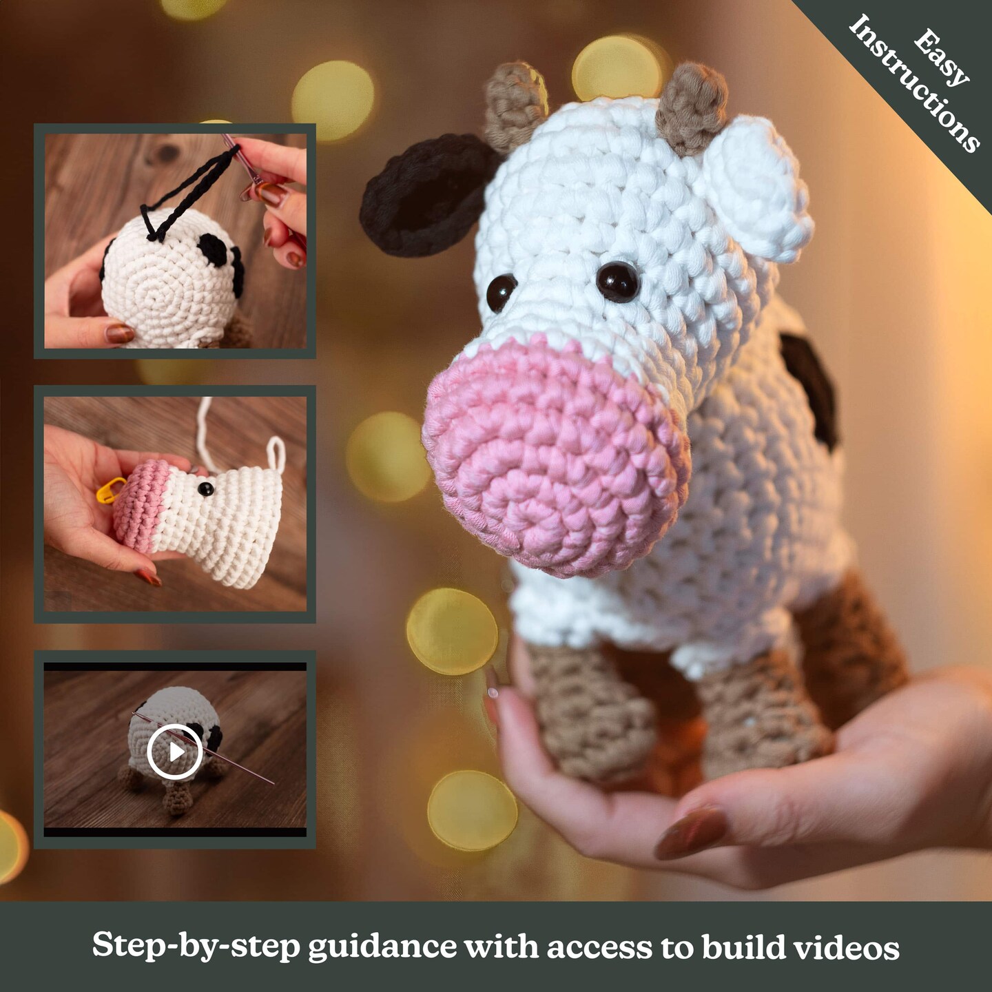 Hearth &#x26; Harbor Amigurumi Crochet Kit for Beginners