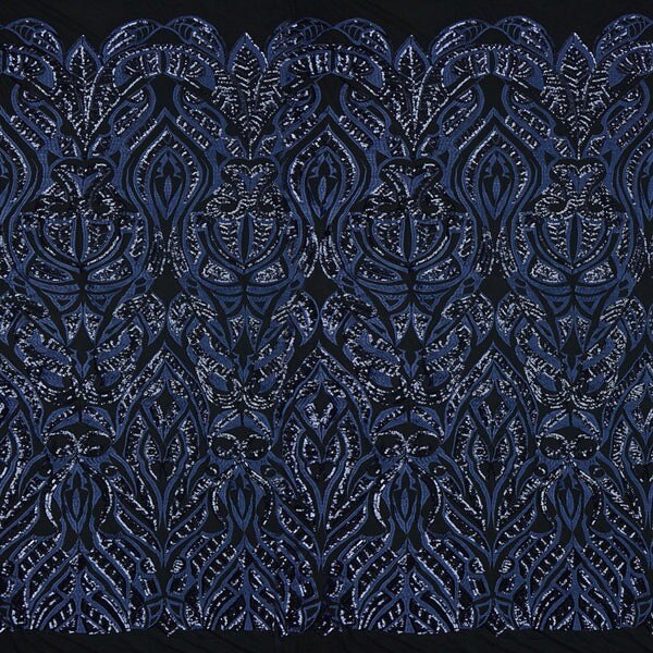 Maya Stretch Mesh Sequin Fabric
