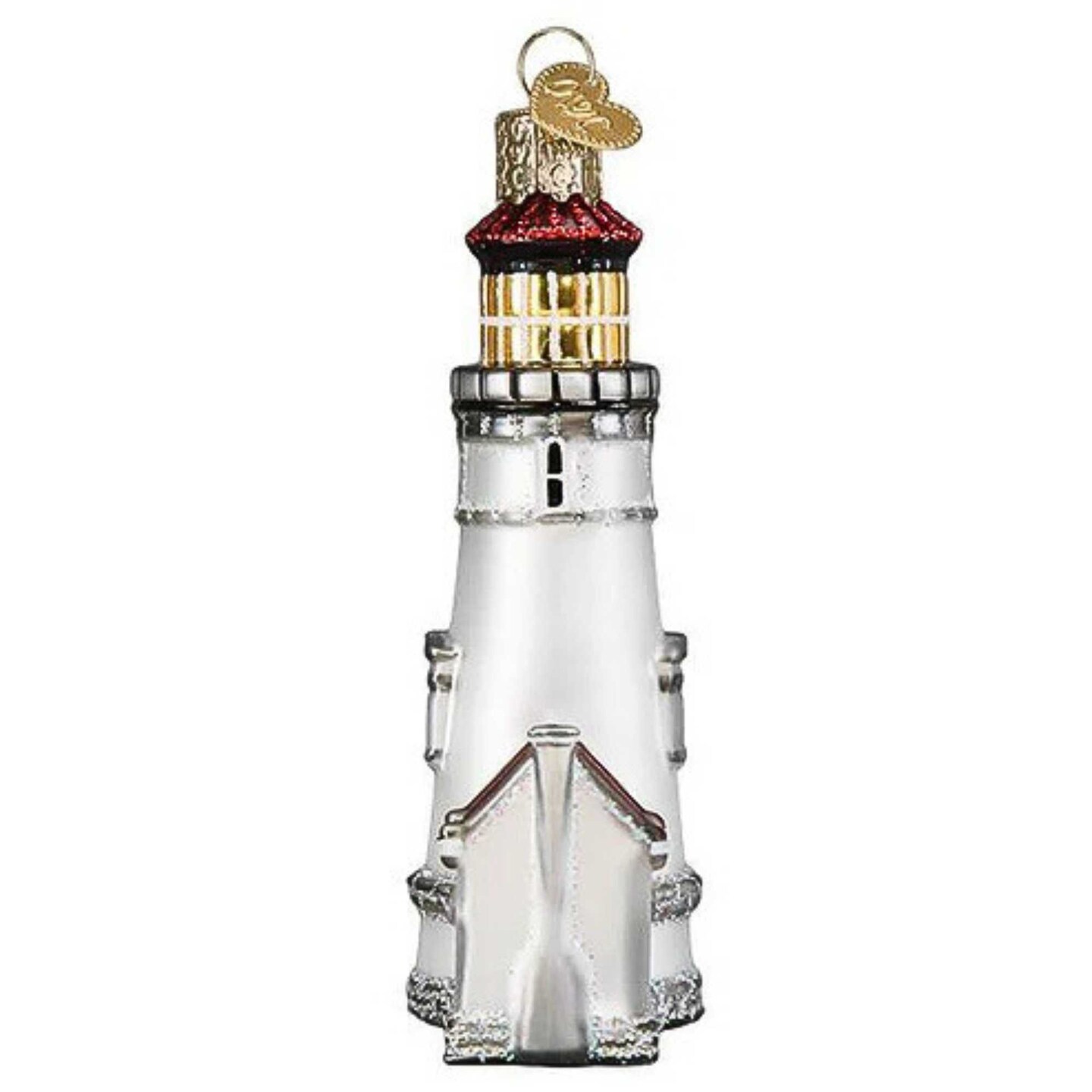 Old World Christmas 4.0 Inch Heceta Head Lighthouse Tree Ornament , Oregon Sea