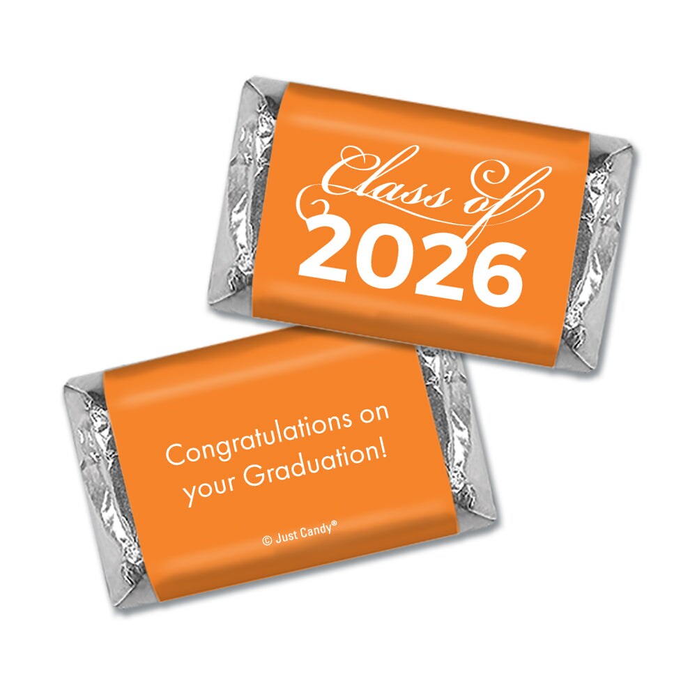496 Pcs Maroon Graduation Class of 2026 Candy - Maroon Wrapped Miniatures and Silver Kisses For Party Favors, Goodie Bags, Dessert Tables And More (6 lbs)
